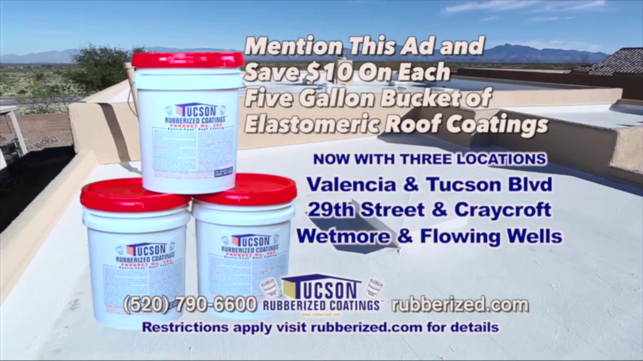 Tucson Rubberized Coatings | Roof Coatings Tucson project