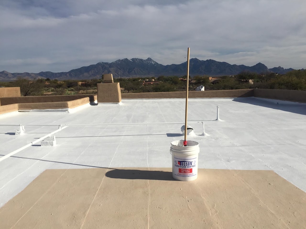 Tucson Rubberized Coatings | Roof Coatings Tucson project